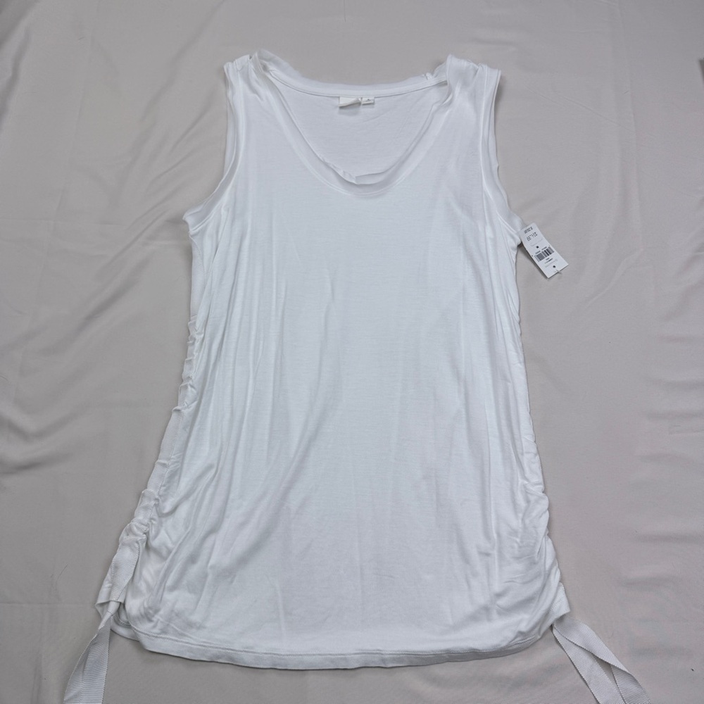 GAP White Tank Top with Side Ties